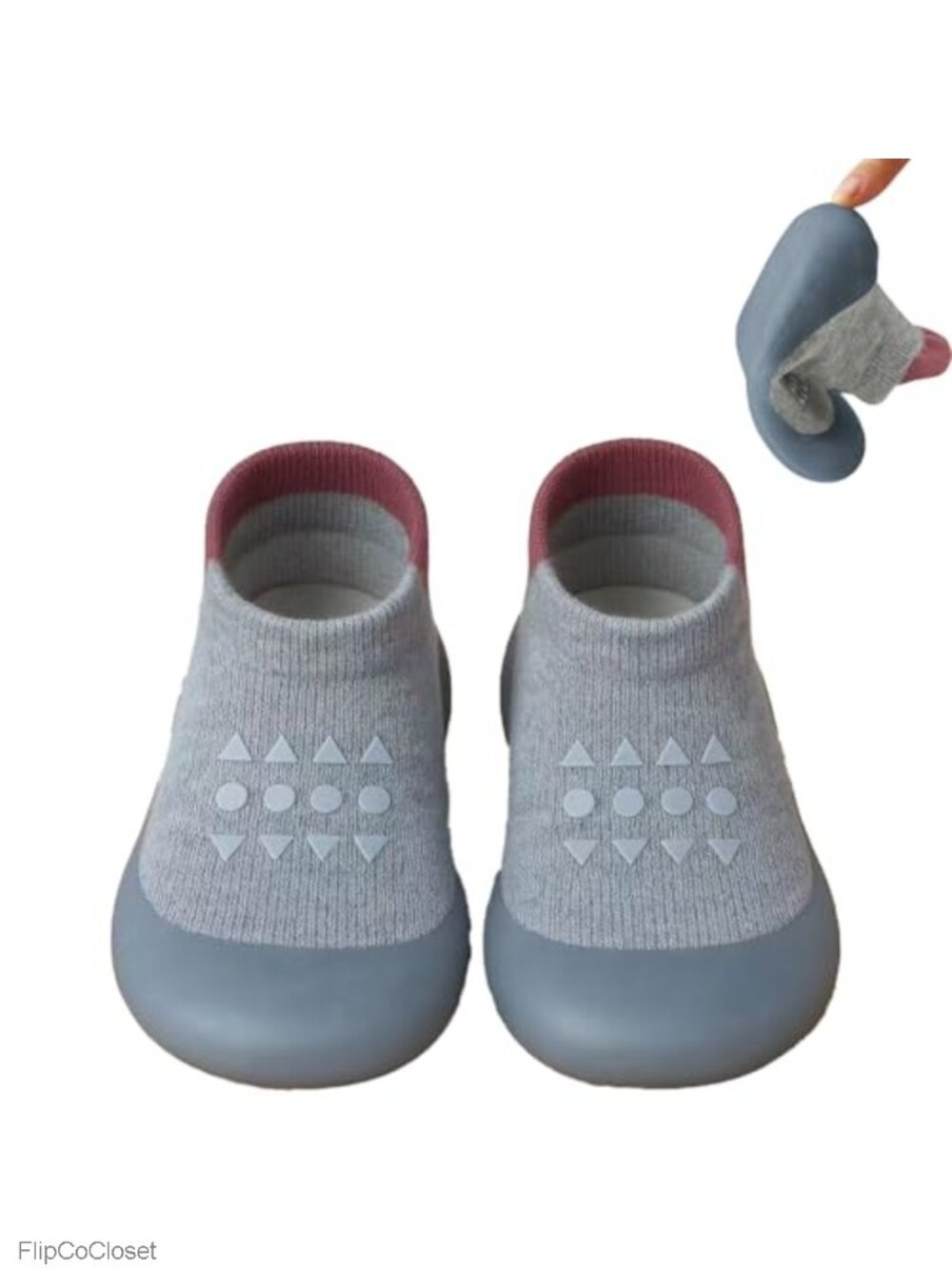 Baby Sock Shoes Toddler Walking Shoes Non-Slip Soft Sole Sneakers Breathable